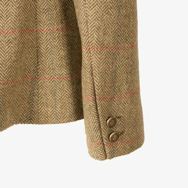 Outlet Americana Caza Mujer Tweed Solapa Terciopelo Mujer Chaquetas Y Americanas