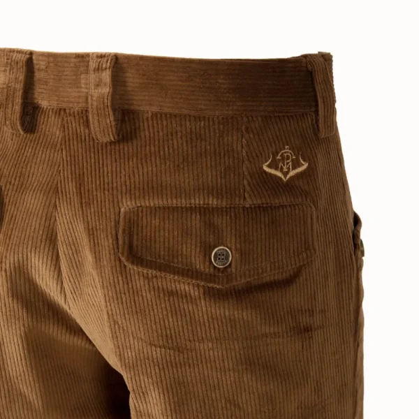 Fashion Calzona Caza Hombre Pana Elástica Hombre Pantalones