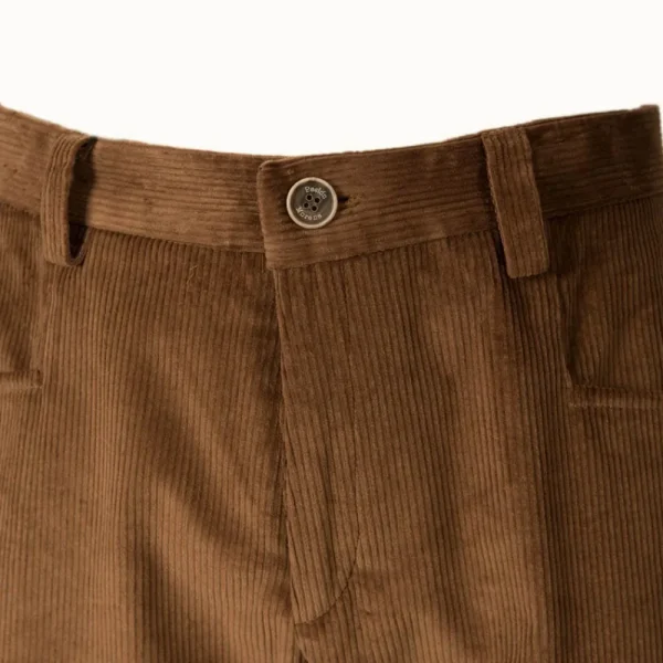 Fashion Calzona Caza Hombre Pana Elástica Hombre Pantalones