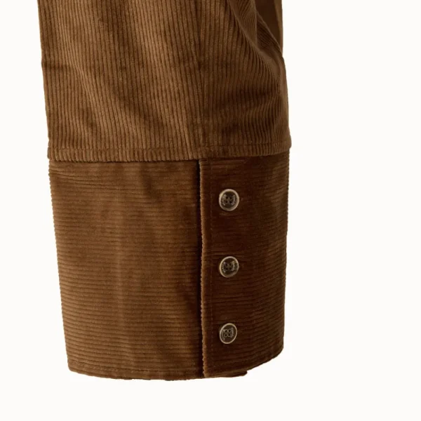Fashion Calzona Caza Hombre Pana Elástica Hombre Pantalones