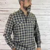 Online Camisa Caza Hombre Cuadros Hombre Camisas