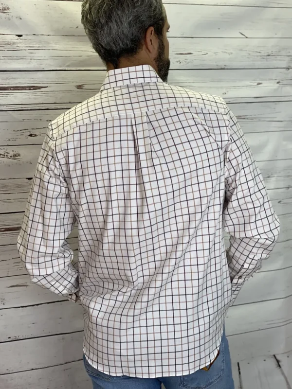 Outlet Camisa Caza Hombre Dandy Cámel Hombre Camisas