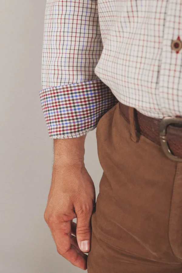 Outlet Camisa Caza Hombre Gentleman Hombre Camisas