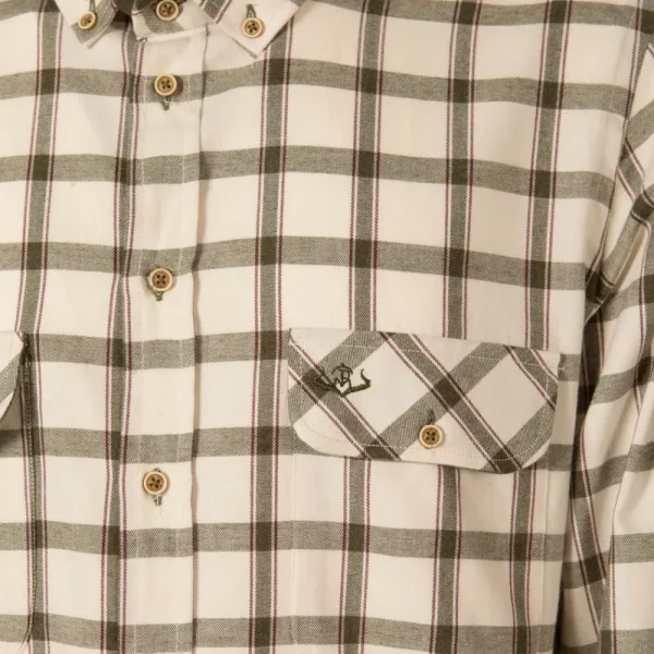 Fashion Camisa Caza Hombre Khakis Hombre Camisas