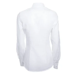 Clearance Camisa Caza Mujer Plumeti Lazo Blanca Mujer Camisas