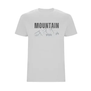Outlet Camiseta Caza Hombre C/R Mountain Blanco Hombre Camisetas Y Polos