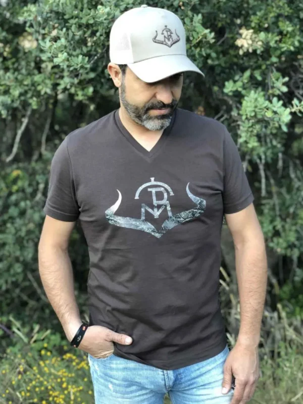 Clearance Camiseta Caza Hombre Logo Camo Hombre Camisetas Y Polos