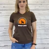 Hot Camiseta Caza Mujer C/P Wild Life Ciervo Mujer Camisetas Y Polos
