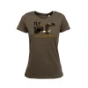 Outlet Camiseta Caza Mujer C/R Aguila Mujer Camisetas Y Polos