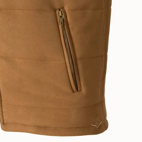 New Chaleco Caza Hombre Acolchado Antelina Hombre Chalecos
