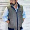 Outlet Chaleco Caza Hombre Tweed Acolchado Sean Hombre Chalecos