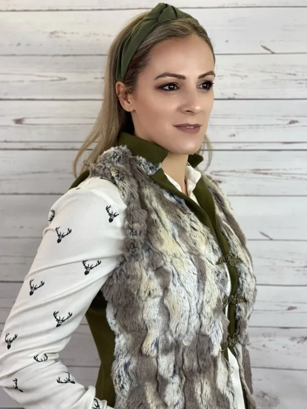 Discount Chaleco Caza Mujer Franela/Pelo Mujer Chalecos