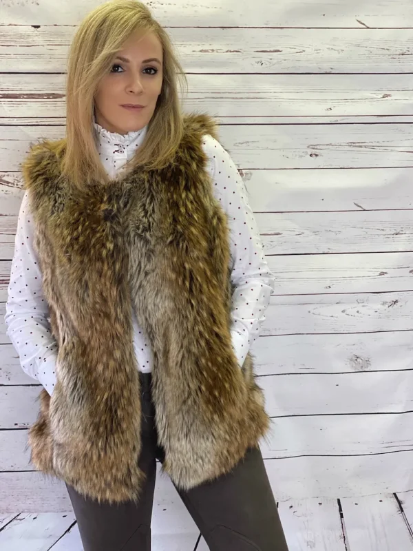New Chaleco Caza Mujer Lobo Mujer Chalecos