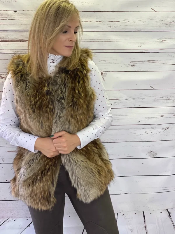 New Chaleco Caza Mujer Lobo Mujer Chalecos