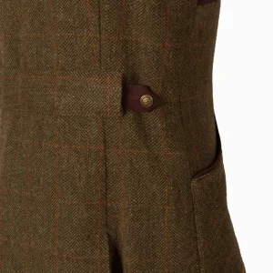 Online Chaleco Caza Mujer Tiro Tweed Largo Mujer Mujer