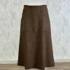 Hot Falda Caza Tweed Mujer Mujer Vestidos Y Faldas