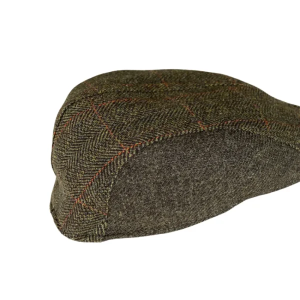 Sale Gorra Campera Caza Unisex Tweed Kaki/Cámel Gorras