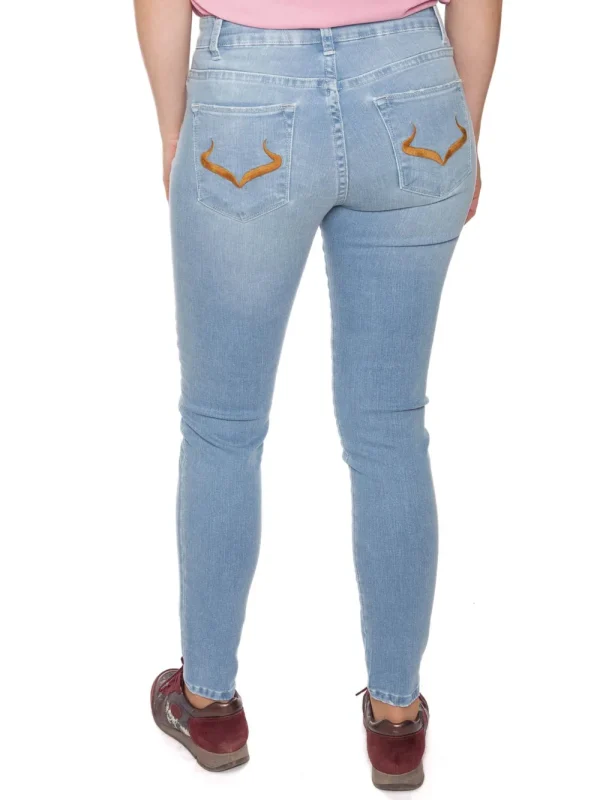 Outlet Pantalón Vaquero Mujer Mujer Pantalones