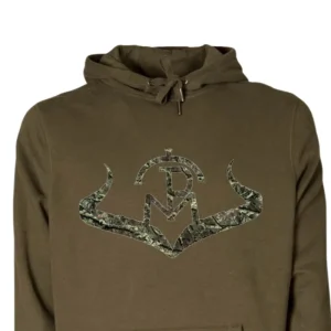 Fashion Sudadera Caza Mujer Capucha Algodón Logo Camo Mujer Sudaderas