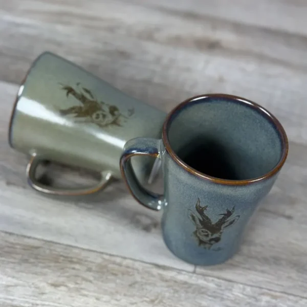 Sale Taza Cerámica Corzo Verde Salvaje Hogar | Accesorios