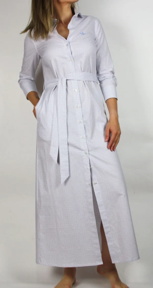 Discount Vestido Camisero Mujer Cuadros Mujer Vestidos Y Faldas